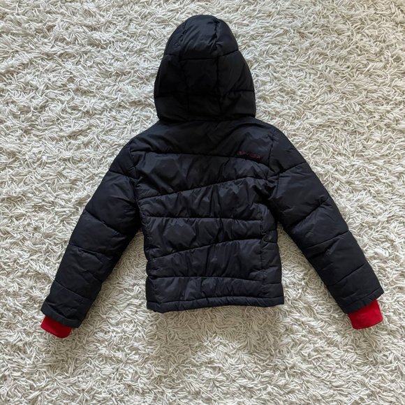 Spyder Black and Red Kids Jacket - Picture 8 of 8